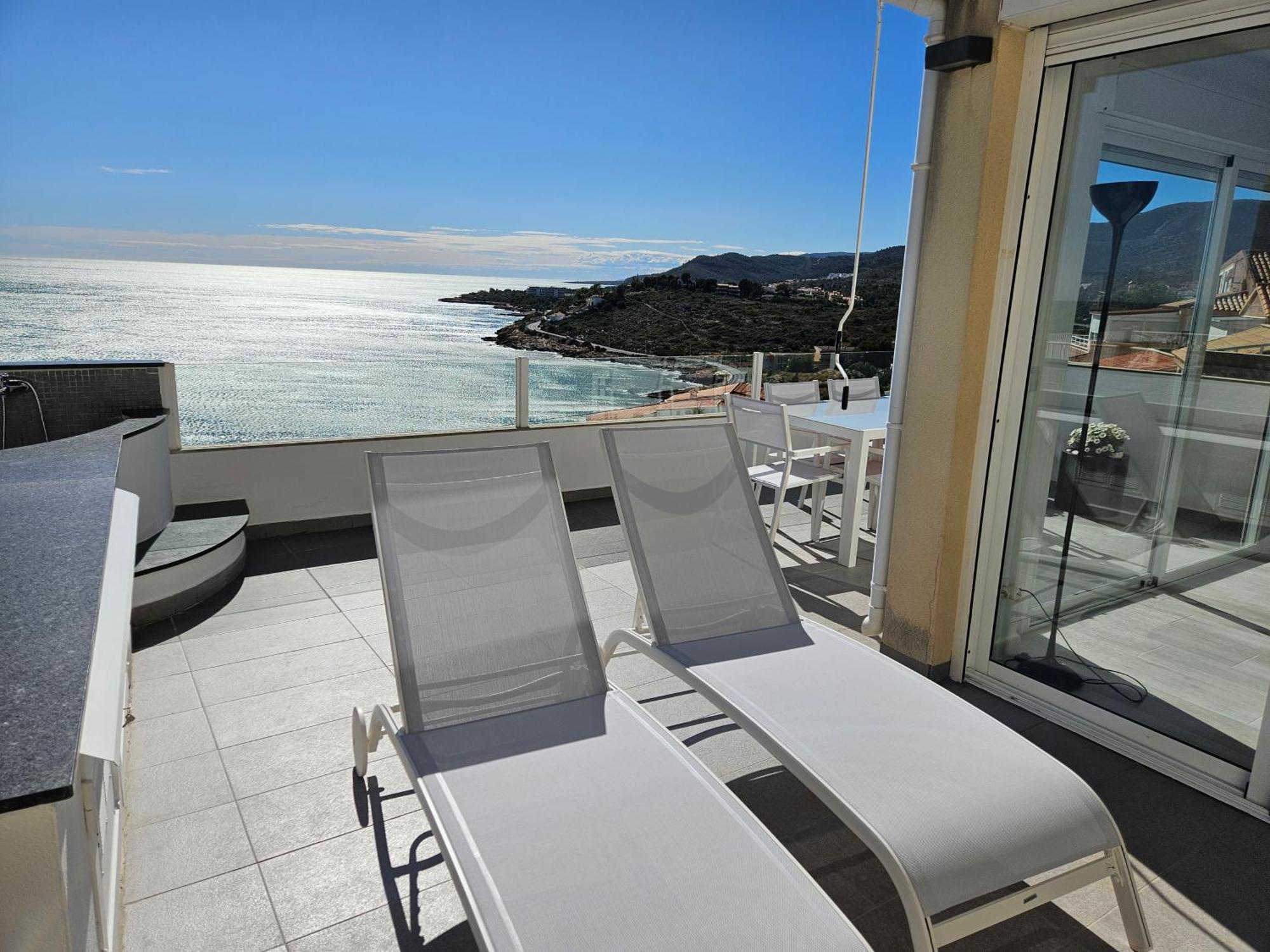 PeñíscolaFantastico Duplex Con Vistas Impresionantes Al Mar公寓 外观 照片