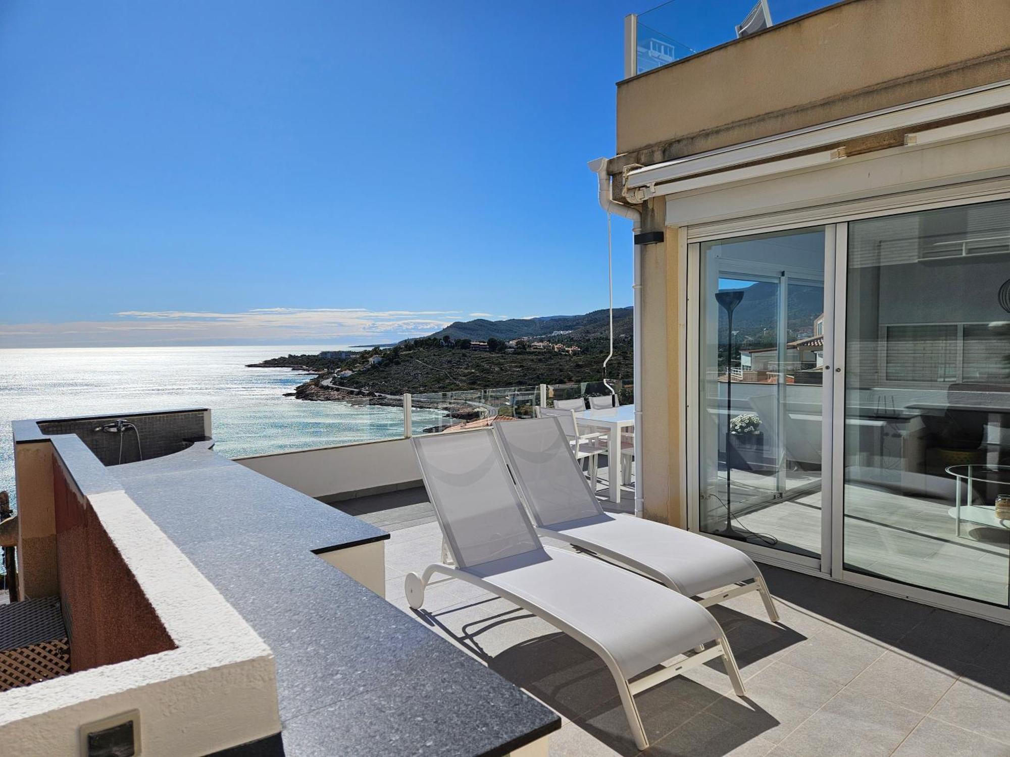 PeñíscolaFantastico Duplex Con Vistas Impresionantes Al Mar公寓 外观 照片